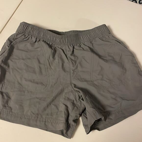 Columbia Brand Women's Small Sandy River Shorts Stone Green Elastic Waist - Picture 3 of 4